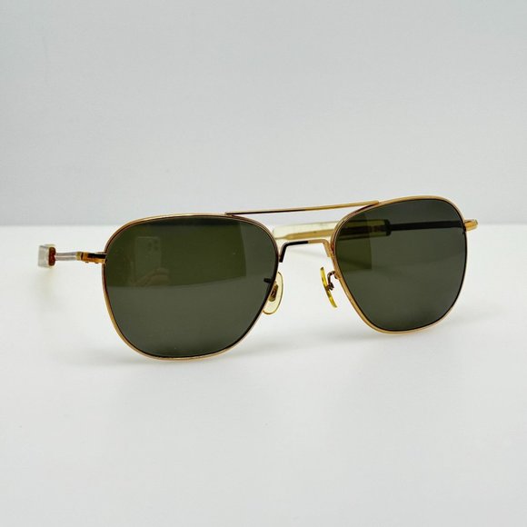 American Optical Sunglasses Pilot Command 5 1/2 AO USA - Picture 1 of 8